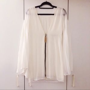 NWT BACKSTAGE Australia Josie Mini Dress in White